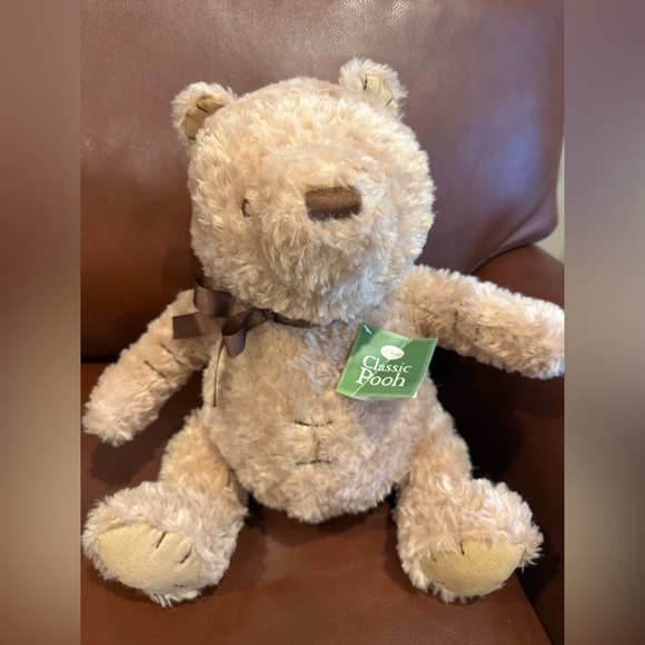 NWT Disney Baby Classic Pooh Bear 12” Winnie The Pooh Stuffed Animal - Picture 1 of 3